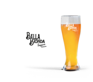 Bella Bionda bier glas logo